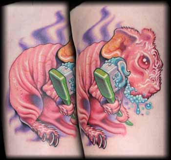 Looking for unique  Tattoos? Skinny Pig